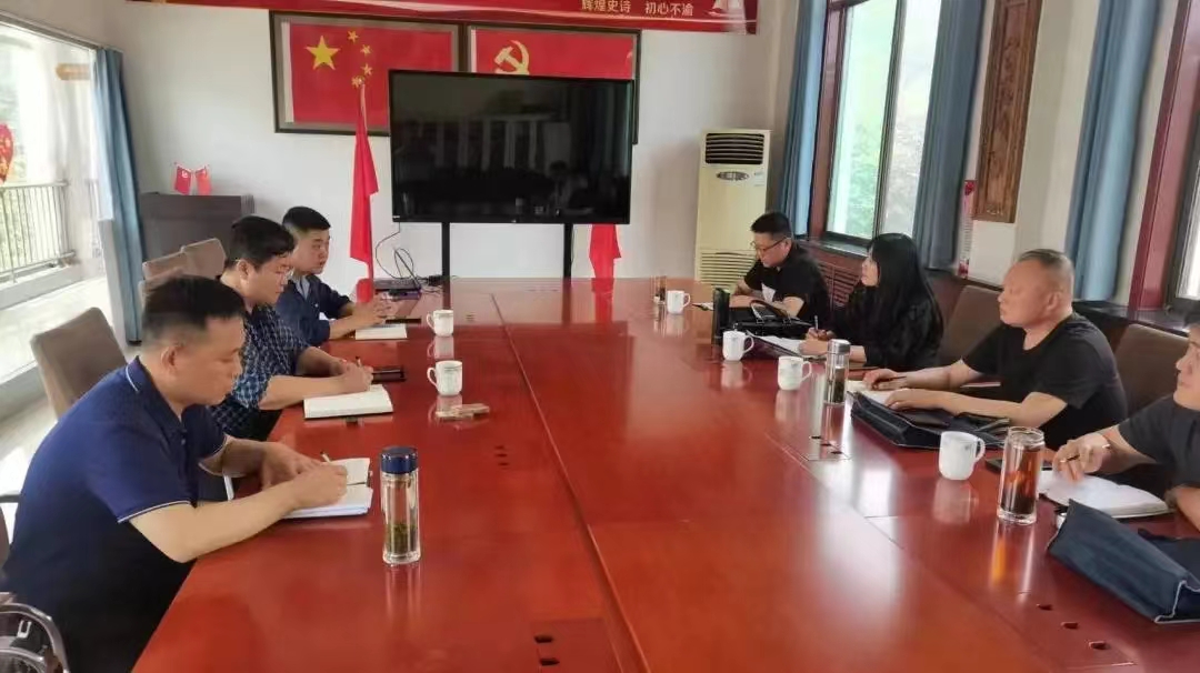 市新材料产业链专班到鲁阳金属调研走访